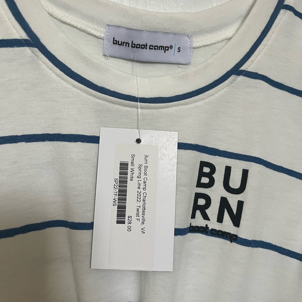 NWT Burn Boot camp tank small